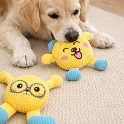 Pet Vocal Toy Cat Dog Interactive Bite to relieve boredom Plush Toy Self-hi Artifact Dog Toy