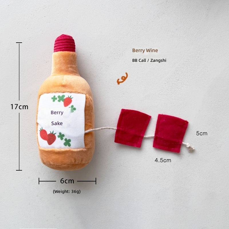 Dog Toys Three Color Wine Bottle Orange Main 1012307921840