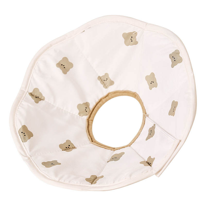 Pet Collar Cat Elizabeth Collar Cartoon Bear Print Dog Collar Sterization Anti-Licking Headgear - Image 5