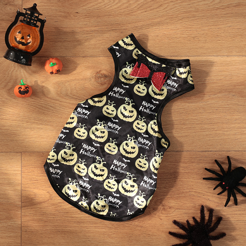 Cross-border All Saints high quality Mesh Bow Pet Skirt Small Dog Clothes Holiday Atmosphere Dog Mesh Skirt - Image 7