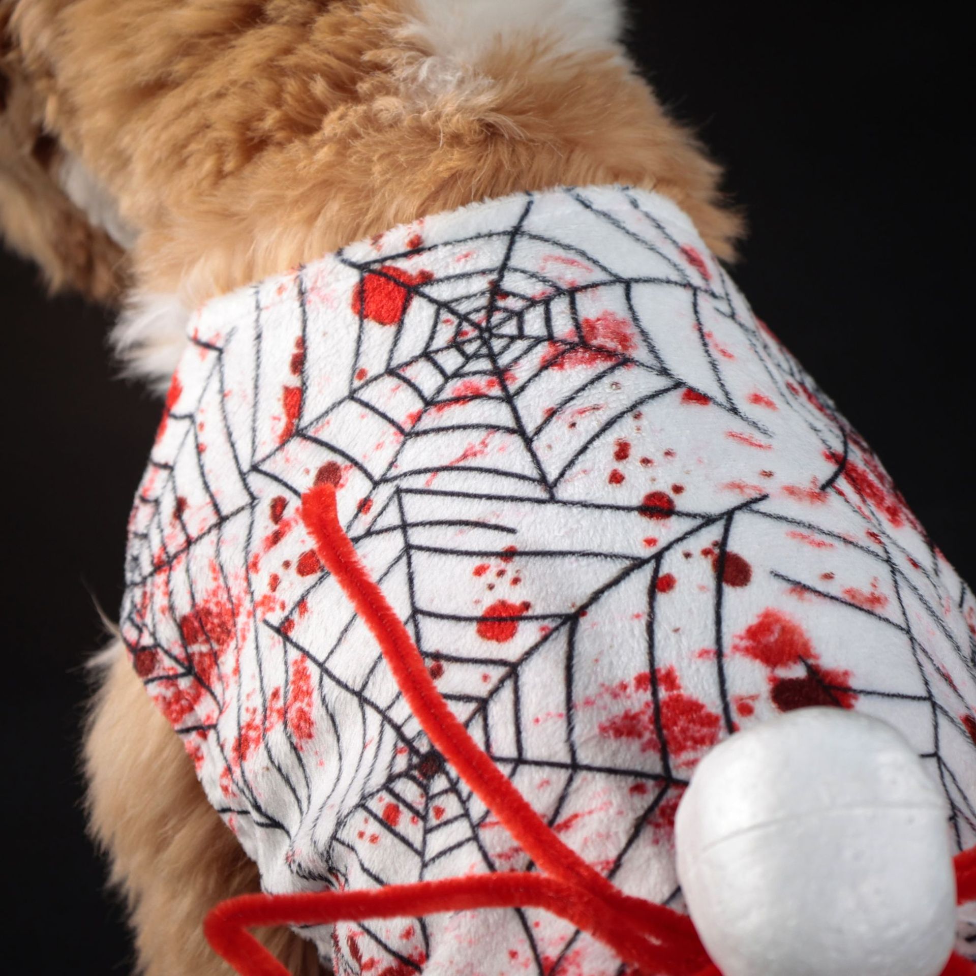 New Halloween pet dog skirt four-legged clothes horror blood spider small dog clothes cross-border wholesale - Image 2