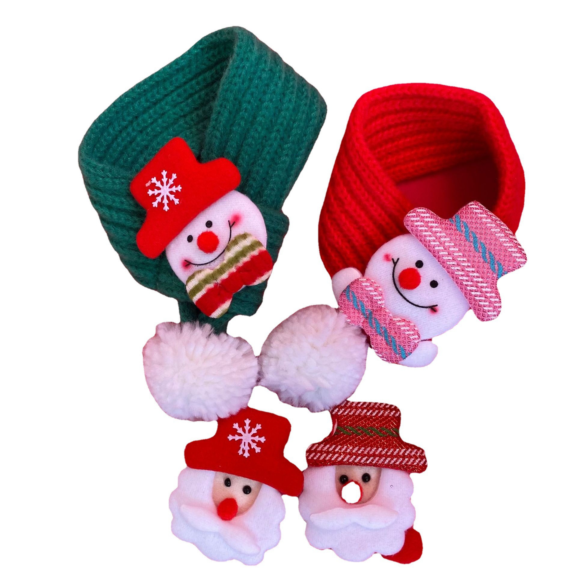 Cat Collar, Neck Scarf, Dog Scarf, Christmas Saliva Scarf, Knitted Wool, Hand-Knitted Neck Accessories, Cross-Border - Image 5