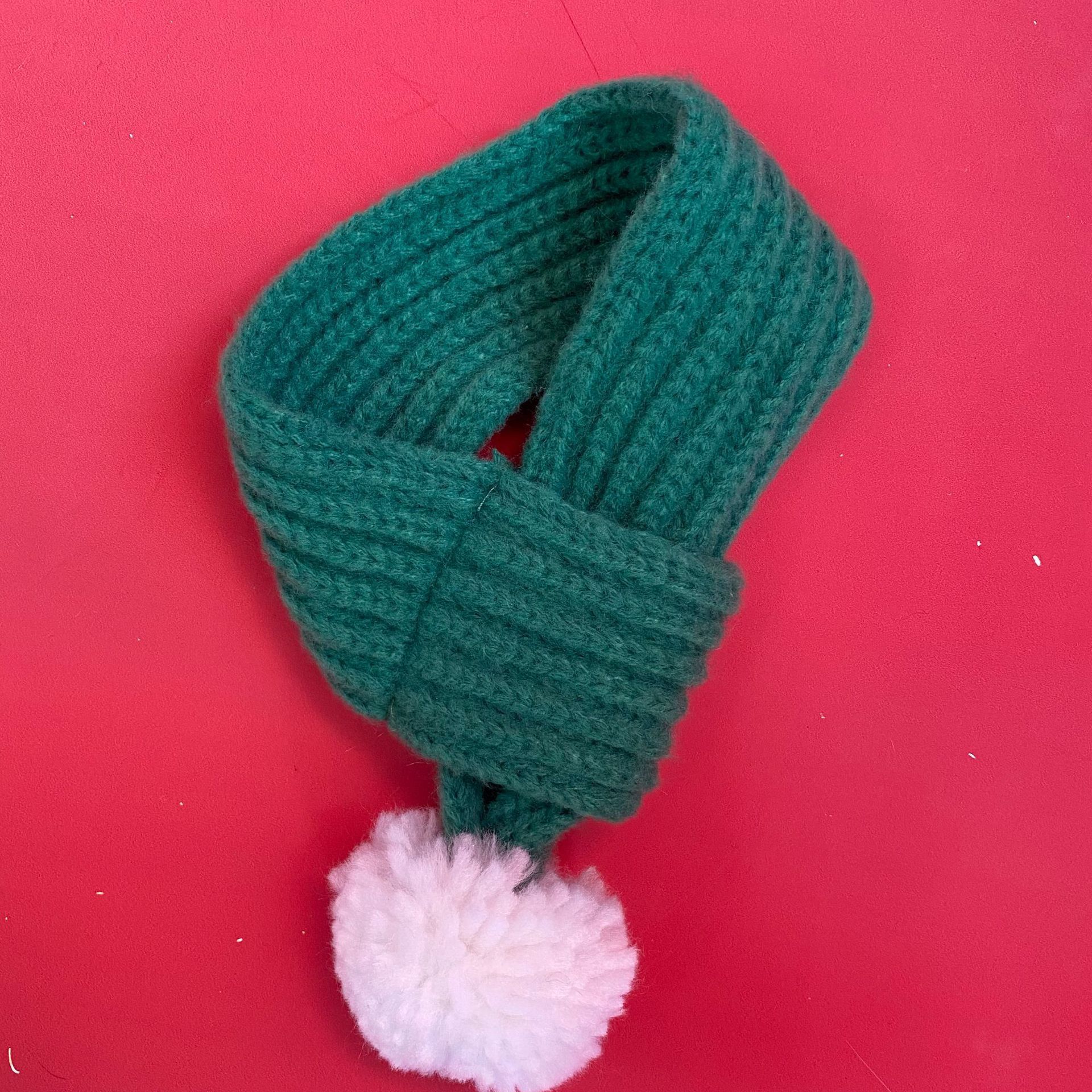 Cat Collar, Neck Scarf, Dog Scarf, Christmas Saliva Scarf, Knitted Wool, Hand-Knitted Neck Accessories, Cross-Border - Image 6