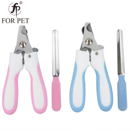 Petdroid Pet Nail Clippers for Dogs and Cats - Stainless Steel Beauty Scissors File