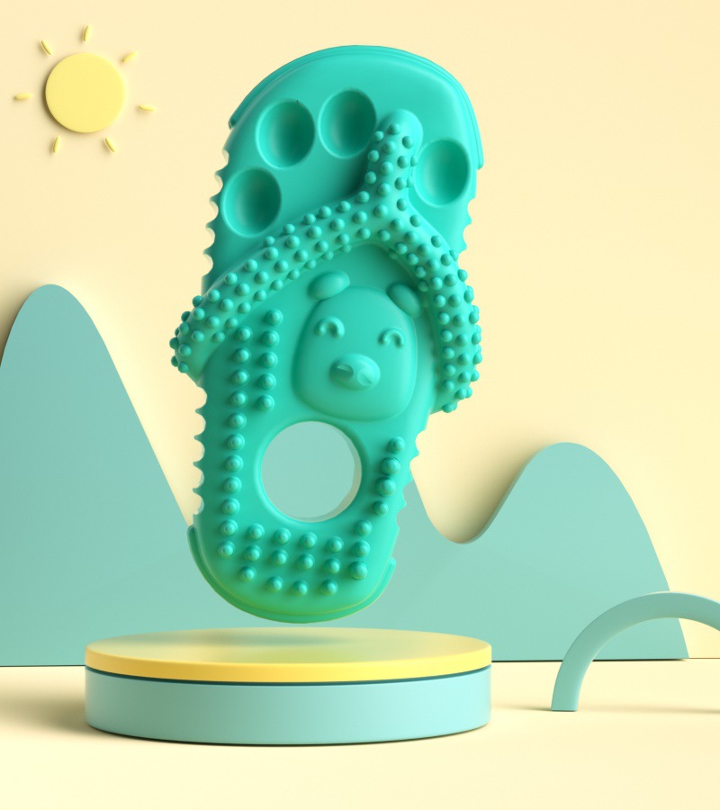 Cross-border dog bite toy slippers shape dog grinding stick tooth cleaning artifact bite-resistant pet toys wholesale - Image 19