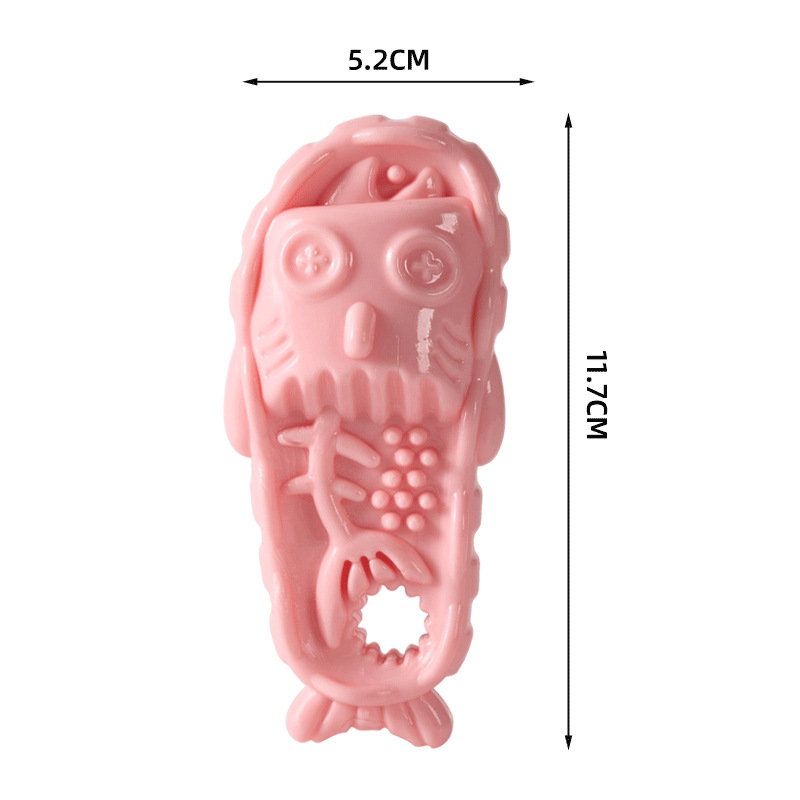 Cross-border dog bite toy slippers shape dog grinding stick tooth cleaning artifact bite-resistant pet toys wholesale - Image 6