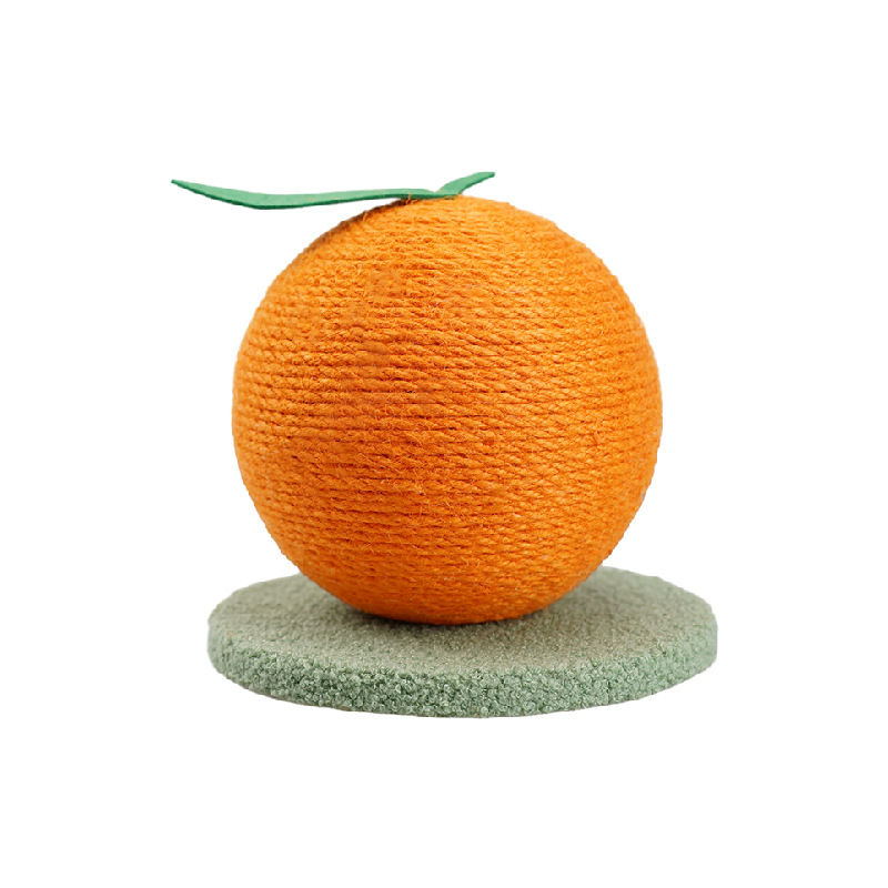 Cat scratch board sisal ball fruit toys small and medium cat claw grinding supplies from hi grinding toy in stock wholesale - Image 5