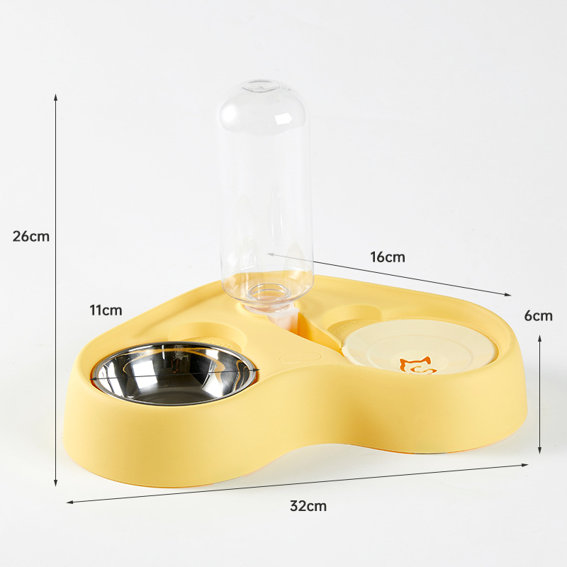 Pet supplies automatic feeding water feeder cat drinking water device automatic water renewal floating bowl cat bowl dog bowl wholesale - Image 14