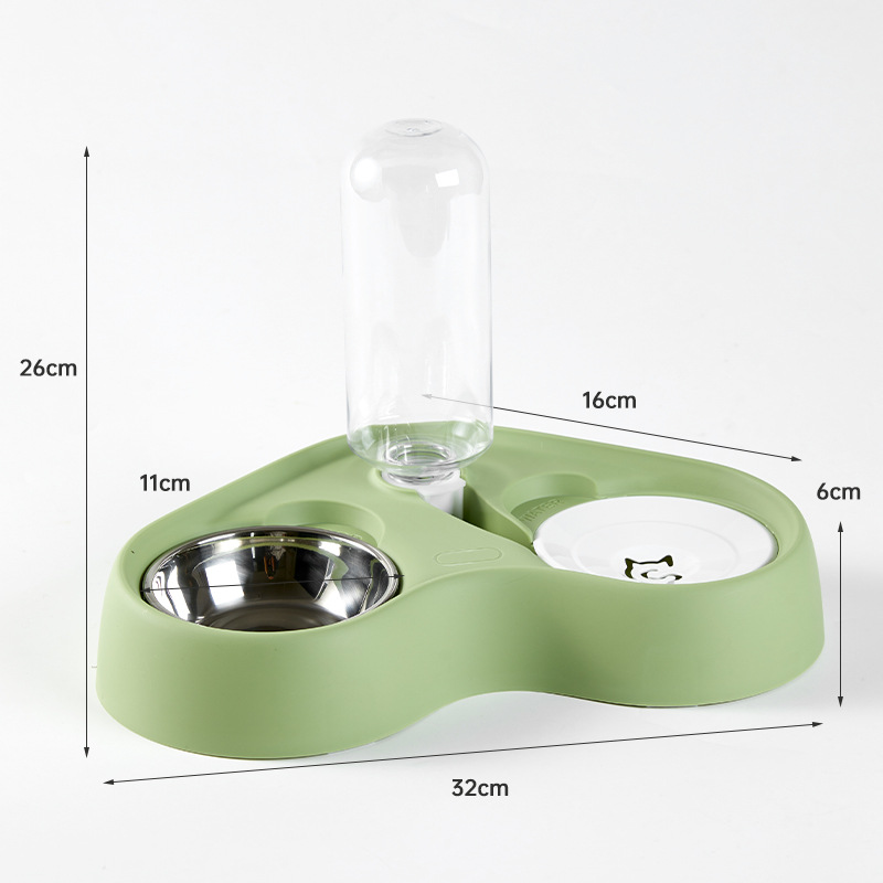 Pet supplies automatic feeding water feeder cat drinking water device automatic water renewal floating bowl cat bowl dog bowl wholesale - Image 7