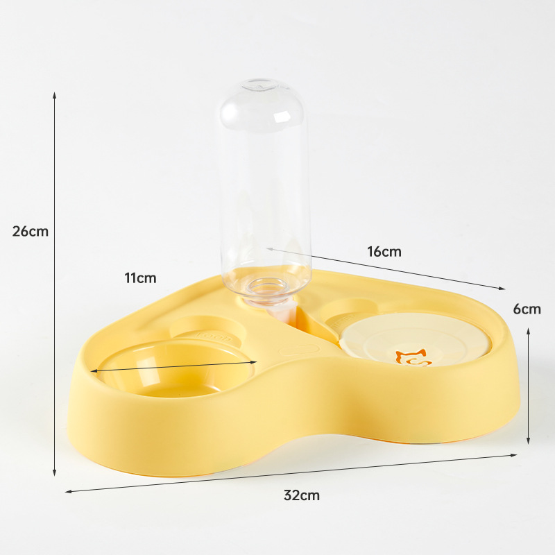 Pet supplies automatic feeding water feeder cat drinking water device automatic water renewal floating bowl cat bowl dog bowl wholesale - Image 10