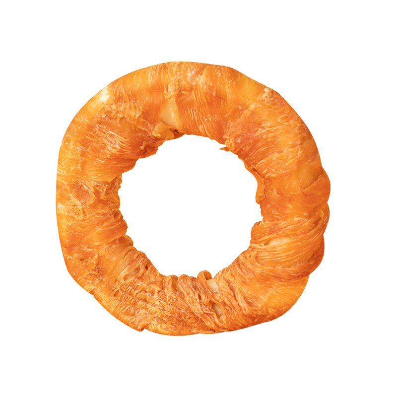 New Dog Chew Snacks, Cowhide-Filled Donuts, Dog Snacks, Bite-Resistant Teeth-Cleaning Chew Sticks, Cross-Border Wholesale - Image 5