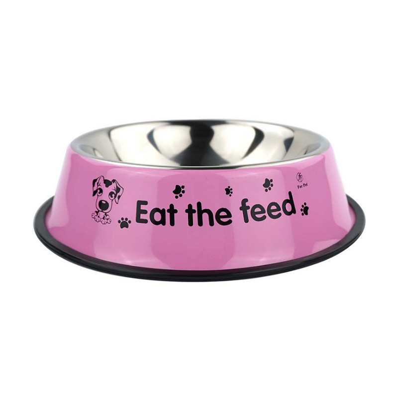 Dropshipping Pet Supplies Stainless Steel Dog Bowl Cat Bowl Non-Slip Large Dog Food Bowl Dog Bowl Stainless Steel Pet Bowl - Image 14