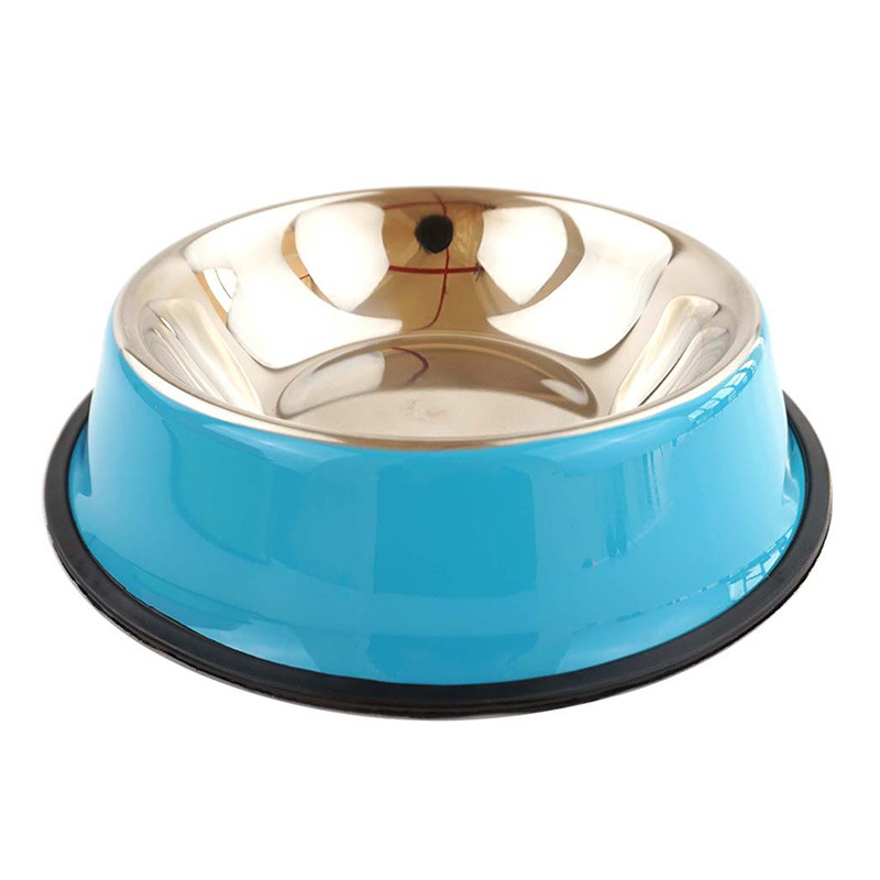 Dropshipping Pet Supplies Stainless Steel Dog Bowl Cat Bowl Non-Slip Large Dog Food Bowl Dog Bowl Stainless Steel Pet Bowl - Image 4