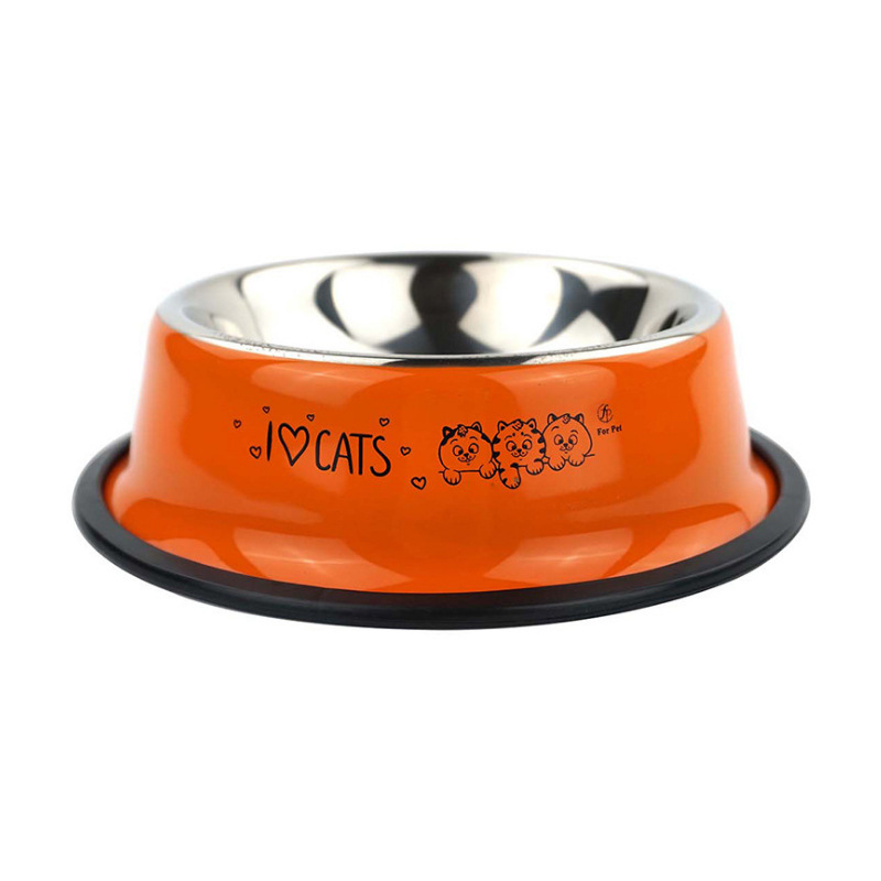 Dropshipping Pet Supplies Stainless Steel Dog Bowl Cat Bowl Non-Slip Large Dog Food Bowl Dog Bowl Stainless Steel Pet Bowl - Image 6