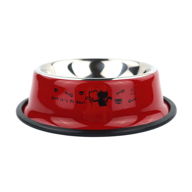 Dropshipping Pet Supplies Stainless Steel Dog Bowl Cat Bowl Non-Slip Large Dog Food Bowl Dog Bowl Stainless Steel Pet Bowl - Image 7