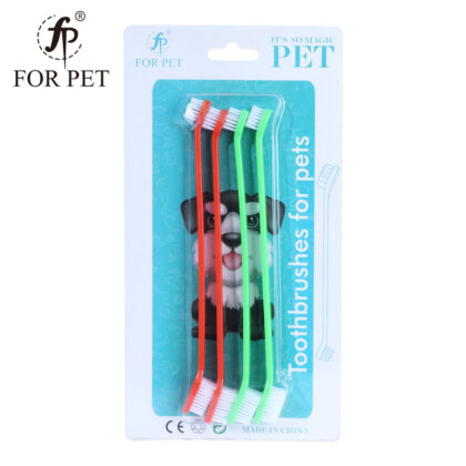 FP Cat Toothbrush Toy for Dogs with Fresh Breath & Stain Removal
