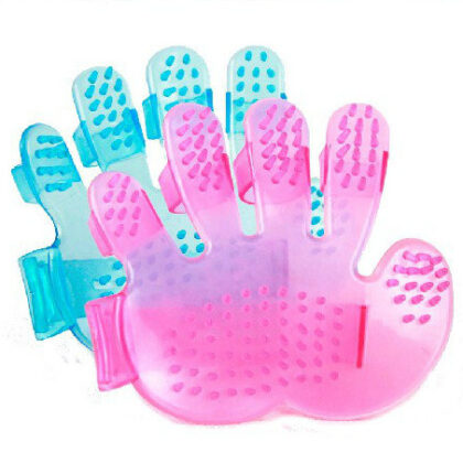 Qipei Pet Supplies Factory Direct Pet Bath Massage gloves beauty cleaning supplies cat gloves