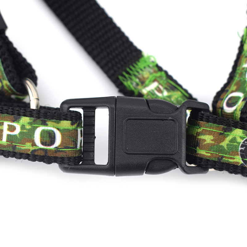 Dog Leash Chest Strap Dog Walking Rope Pet Supplies Dog Leash Color Printed Small Dog Walking Rope - Image 5