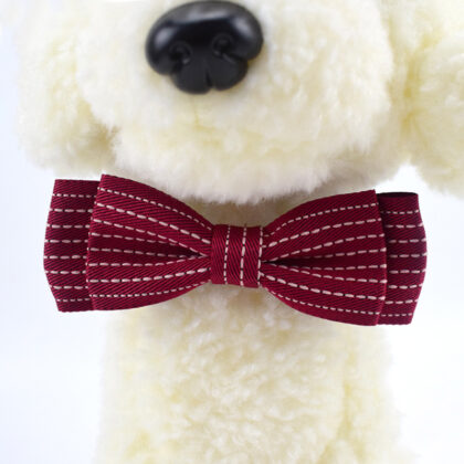 Genius Dog New Korean Style Gentleman Pet Bow Tie Small Cat Dog Bow Collar Teddy Dog Dog Collar Accessories