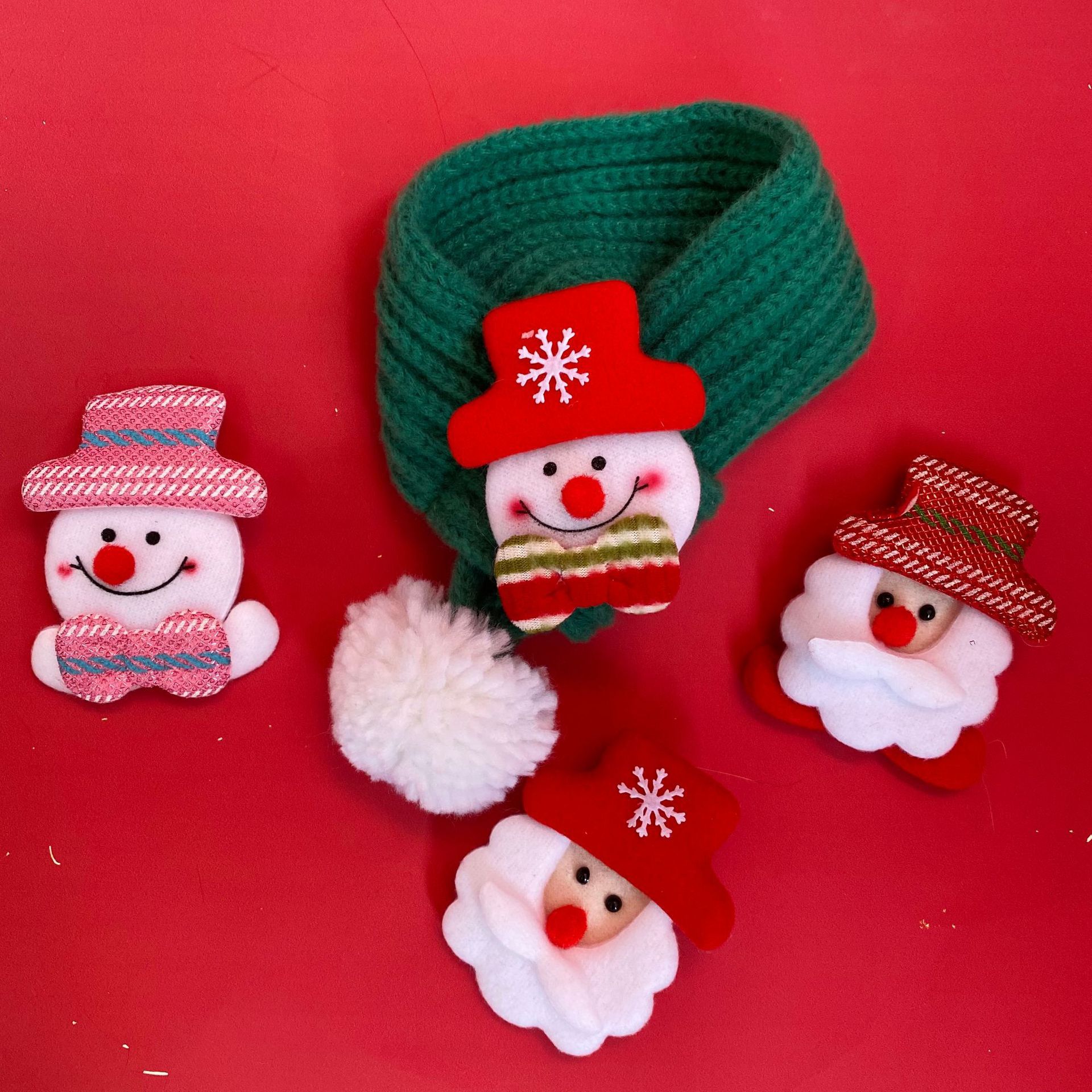 Cat Collar, Neck Scarf, Dog Scarf, Christmas Saliva Scarf, Knitted Wool, Hand-Knitted Neck Accessories, Cross-Border - Image 9