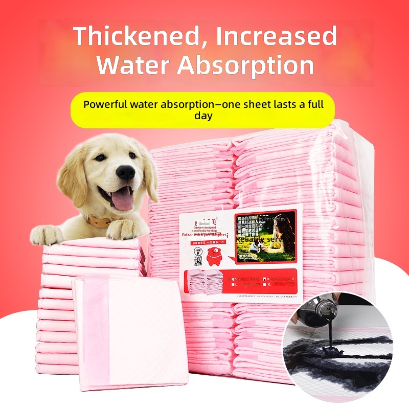 Factory Direct Sales Disposable Thickeneded Water-Absorbing Strong Dog Diapers Pet Diapers 100 Pieces Dog Diaper Pads - Image 3