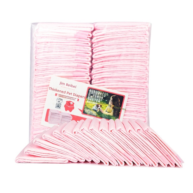 Factory Direct Sales Disposable Thickeneded Water-Absorbing Strong Dog Diapers Pet Diapers 100 Pieces Dog Diaper Pads - Image 9