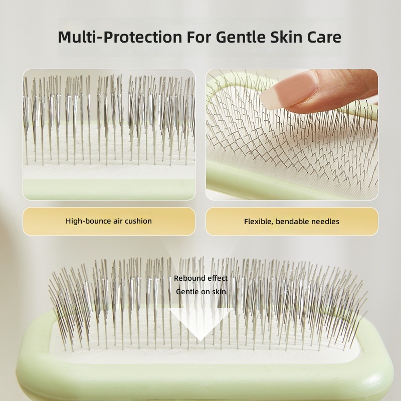 New cat hair comb pet hair brush beauty special dog hair cat needle comb home massage comb in stock wholesale - Image 4