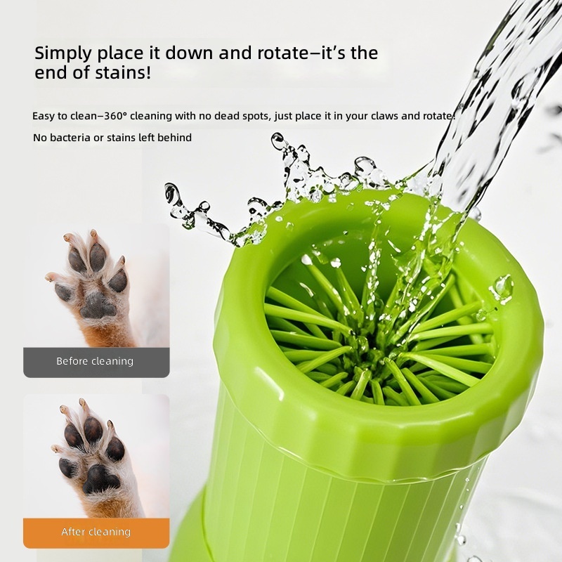 Dog Paw Washing Gadget, Pet Electric Paw Washing Cup, Automatic Paw Cleaning Device for Cats and Small Dogs - Image 3