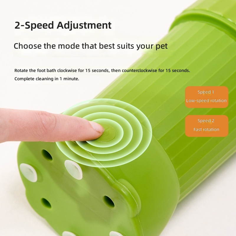 Dog Paw Washing Gadget, Pet Electric Paw Washing Cup, Automatic Paw Cleaning Device for Cats and Small Dogs - Image 4