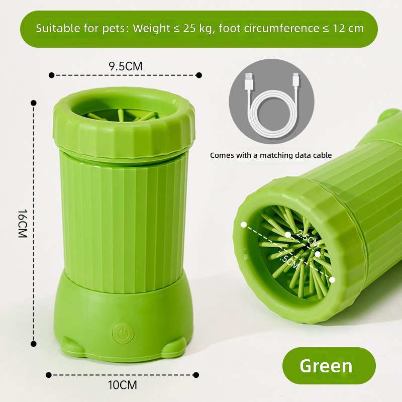 Dog Paw Washing Gadget, Pet Electric Paw Washing Cup, Automatic Paw Cleaning Device for Cats and Small Dogs - Image 6