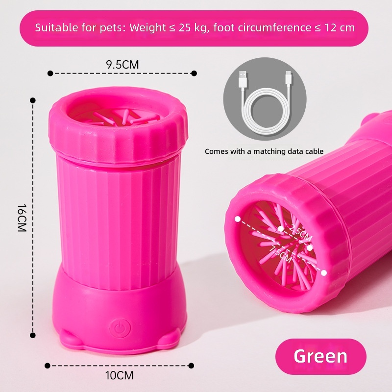 Dog Paw Washing Gadget, Pet Electric Paw Washing Cup, Automatic Paw Cleaning Device for Cats and Small Dogs - Image 7