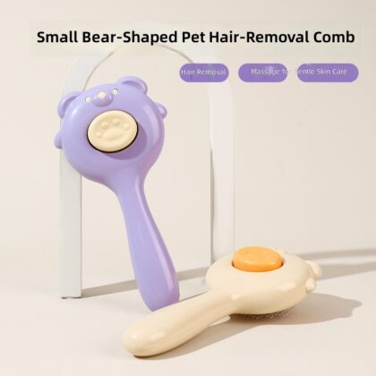 Cat Comb One-Button Hair Removal Artifact Portable Automatic Hair Removal Beauty Dog Comb Household Brush Supplies Wholesale