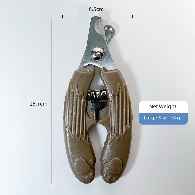 Petlinks Roaming Runner Dog Nail Clippers, Stainless Steel Pet Grooming Tools, Dark Coffee & Light Coffee - Image 7