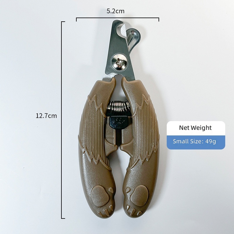 Petlinks Roaming Runner Dog Nail Clippers, Stainless Steel Pet Grooming Tools, Dark Coffee & Light Coffee - Image 9