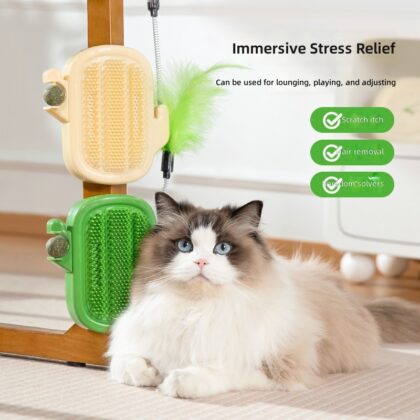 Cat Toy Itching Scratch Wall Corner Table Leg Hair Scratch Cat Mint Cat Stick Massage Tickle Magic Cat Toy