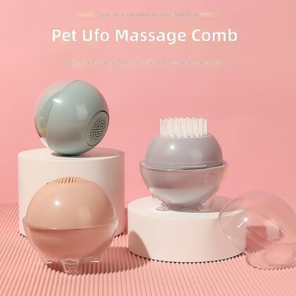 Petlinks Foxy Frenzy Pet Massage Comb for Dogs and Cats