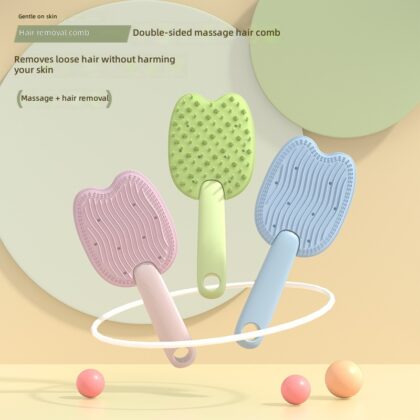 Cat Comb Double-sided Massage Floating Hair Comb Floating Hair Protection Skin Double-sided Massage Comb for Pet Bath