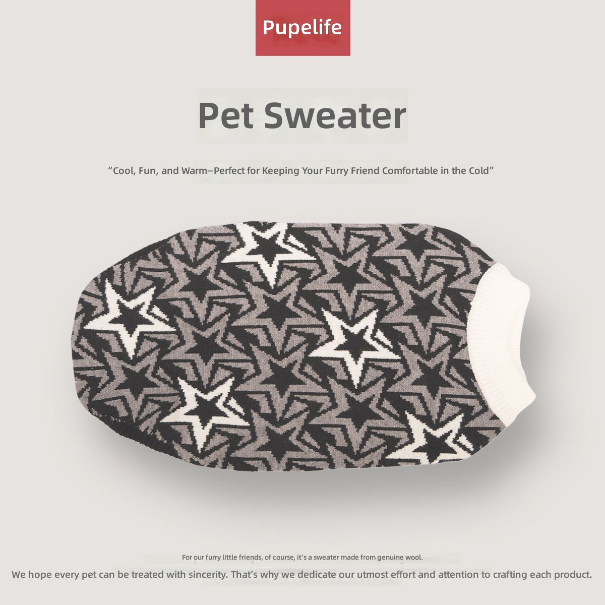 Pet clothes autumn and winter new fashion dog knitted sweater warm two-legged clothes dog clothes in stock generation hair - Image 2