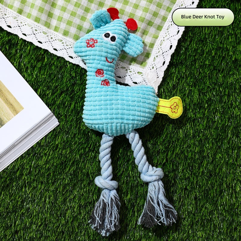 Pet toys plush dog molars interactive toys cute animal modeling manufacturers in stock wholesale cross-border explosions - Image 26