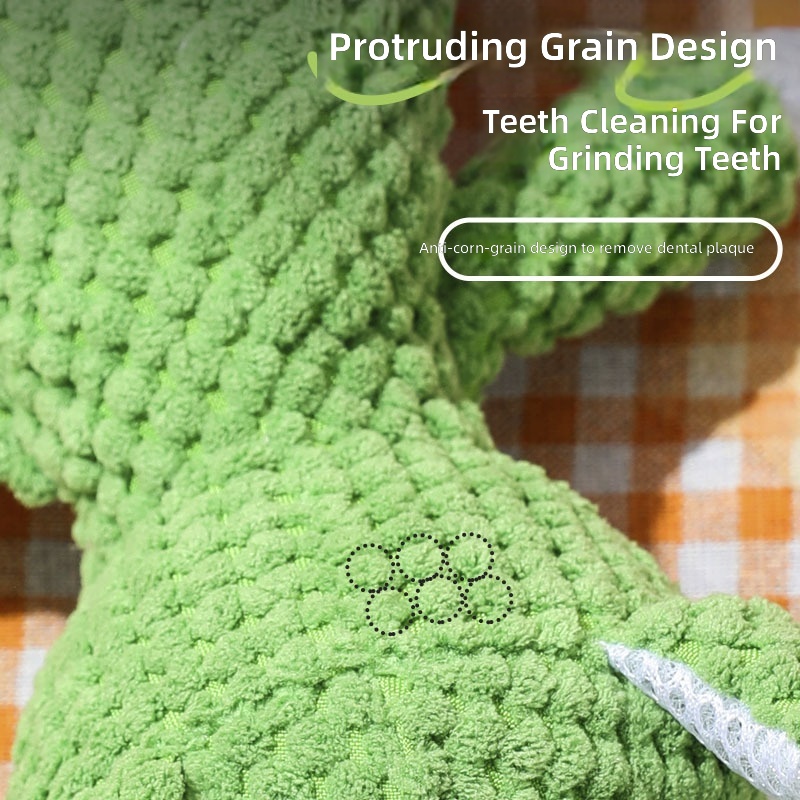 Pet toys plush dog molars interactive toys cute animal modeling manufacturers in stock wholesale cross-border explosions - Image 3