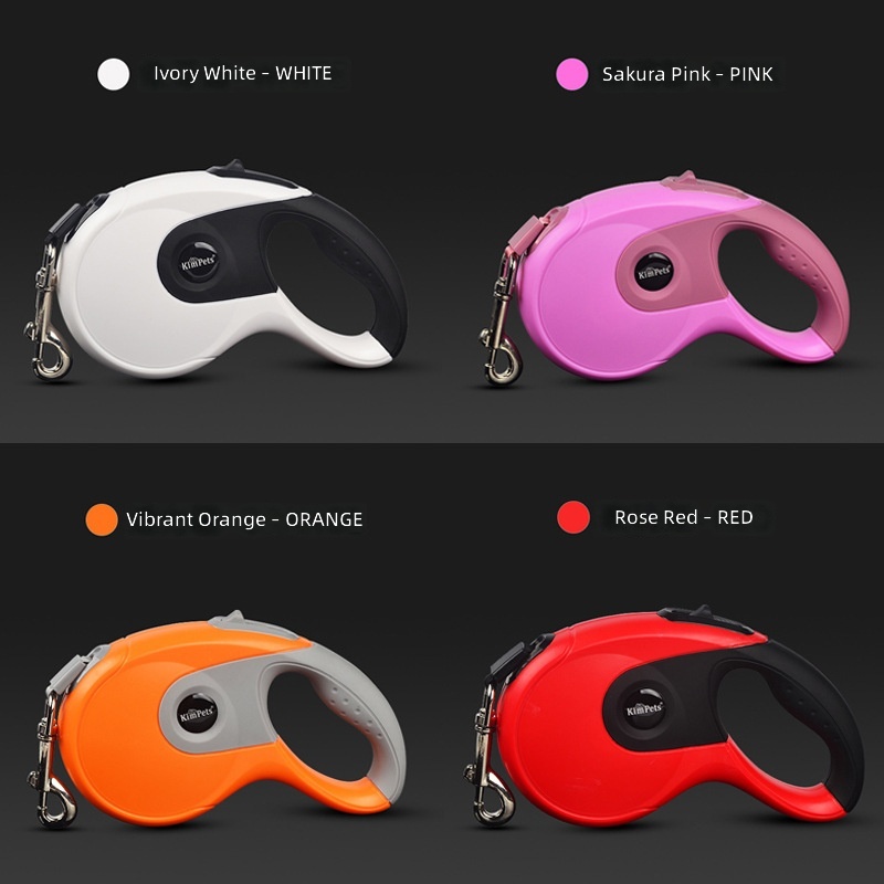 Cross-border 3/5/8 m Pet Automatic Telescopic Dog Traction Rope Telescopic Pet Products Reflective Dog Traction - Image 4