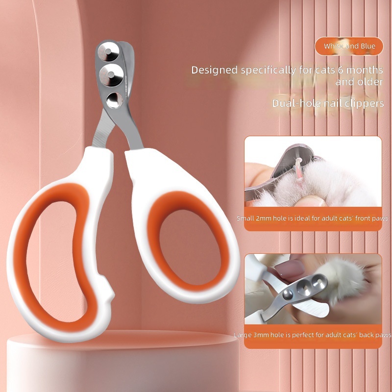 Cheap Cat Accessories Dog Nail Clippers with Round Hole - Image 10