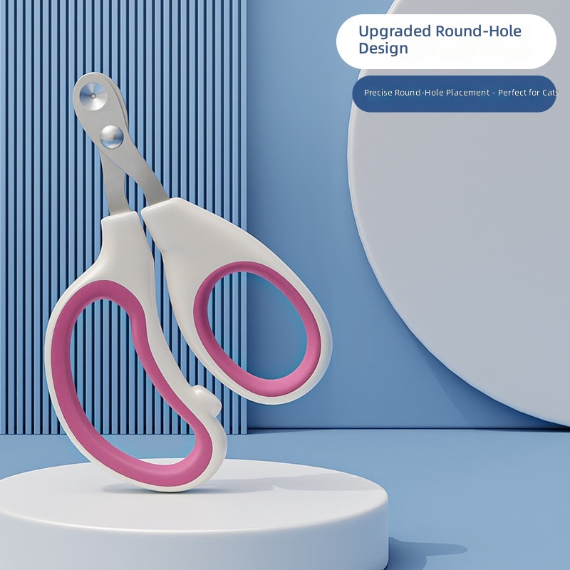 Cheap Cat Accessories Dog Nail Clippers with Round Hole - Image 7