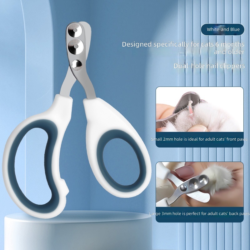 Cheap Cat Accessories Dog Nail Clippers with Round Hole - Image 8