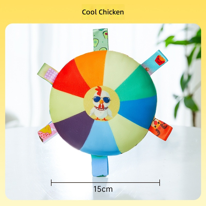 Dog Frisbee Toy Plush Voice Interactive Puppy Frisbee Molar Bite Resistant Pet Side Animal Husbandry Training Special for Dog Training - Image 9