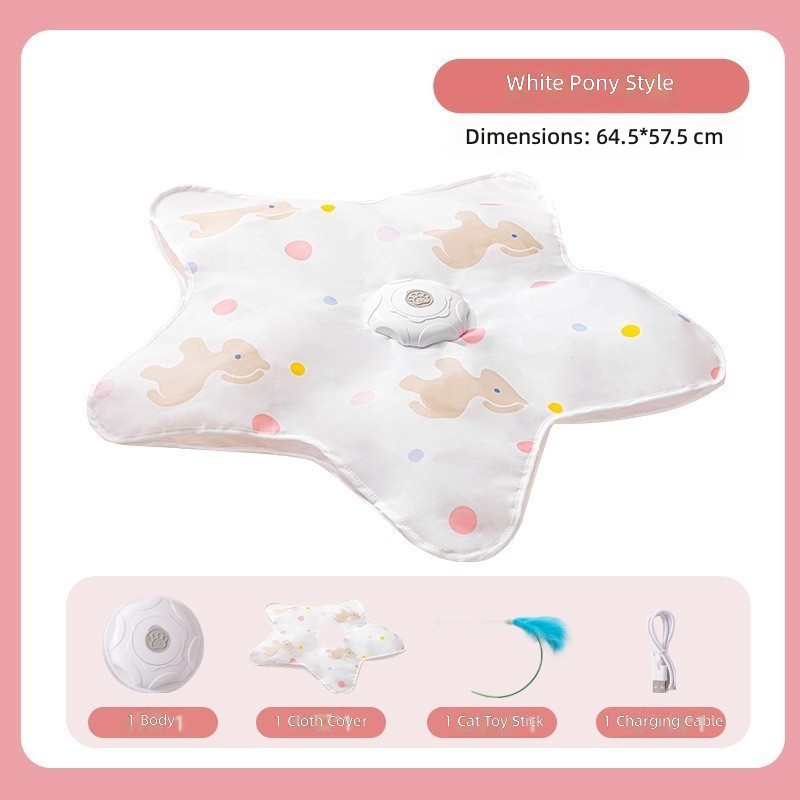 New cat toy hunting cover electric cat ball automatic pet toy self-hi boredom relief artifact cross-border wholesale - Image 8