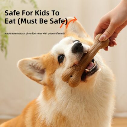 New pet dog grinding stick halitosis wear-resistant bite-resistant natural pine glue stick bone cross-border wholesale