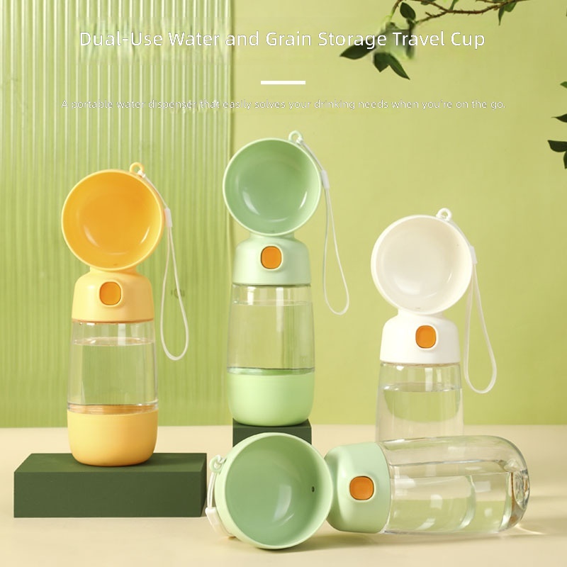 Dog Going Out Water Cup Dog Kettle Portable Walking Cup Dog Walking Water Bottle Pet Drinking Water Feeding Water Drinking Device Supplies