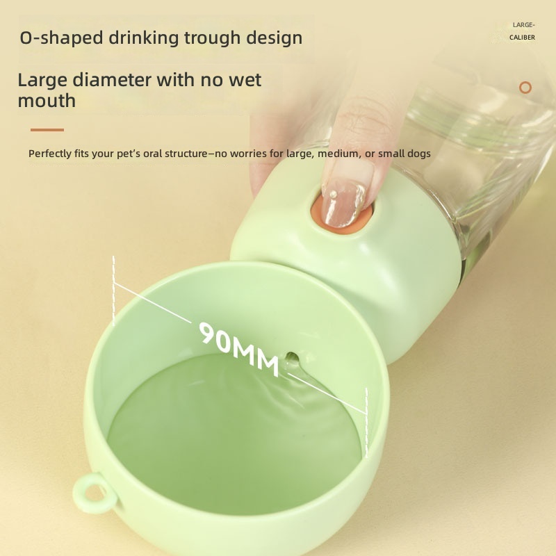 Dog Going Out Water Cup Dog Kettle Portable Walking Cup Dog Walking Water Bottle Pet Drinking Water Feeding Water Drinking Device Supplies - Image 2