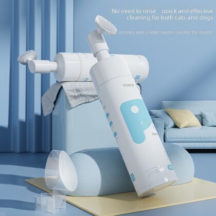 Dog Paw Dispable Cleaning Foam Brush Head Massage Pet Foot Cleaning Cat Foot Cleaning Pet Products